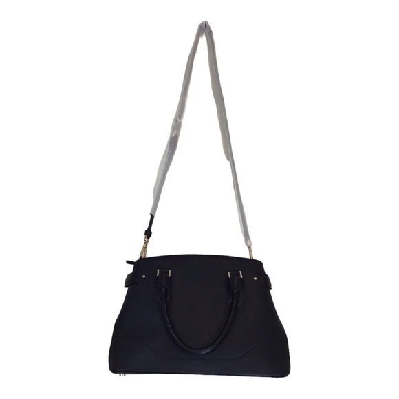 MICHAEL KORS LYNN MK Signature LG EW Satchel Bag Black 38S1CNKS7L See Condition - Picture 8 of 12